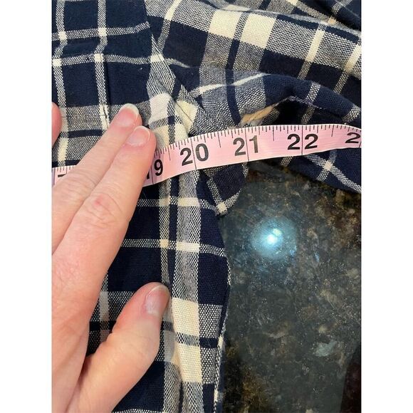 J. Crew Men's Plaid Flannel Shirt M Multicolor Long Sleeve Casual - Picture 8 of 10